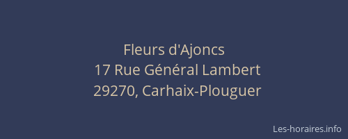 Fleurs d'Ajoncs