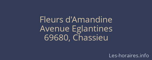 Fleurs d'Amandine