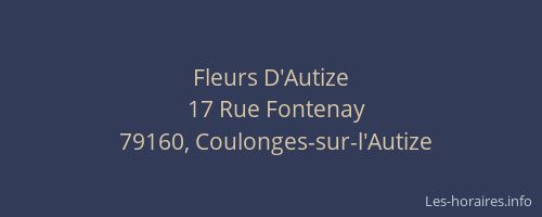 Fleurs D'Autize