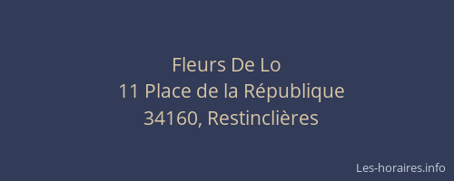 Fleurs De Lo