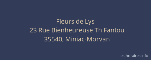 Fleurs de Lys