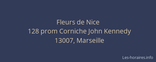 Fleurs de Nice