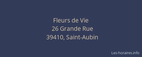 Fleurs de Vie