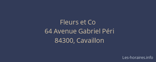 Fleurs et Co