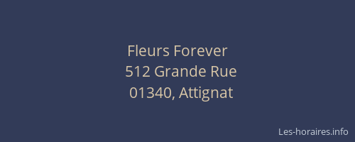 Fleurs Forever