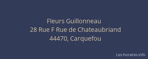Fleurs Guillonneau