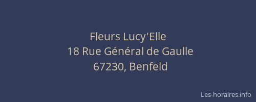 Fleurs Lucy'Elle