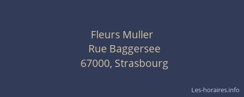 Fleurs Muller