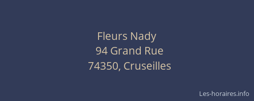 Fleurs Nady