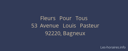 Fleurs   Pour   Tous