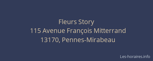 Fleurs Story