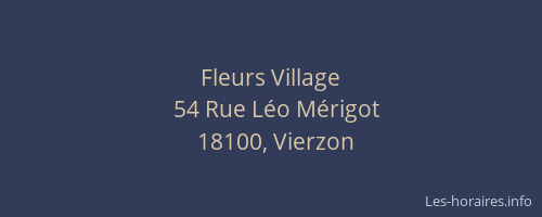 Fleurs Village