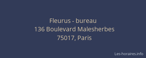 Fleurus - bureau