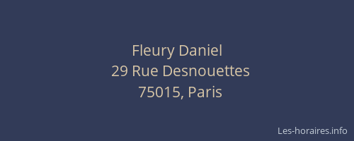 Fleury Daniel