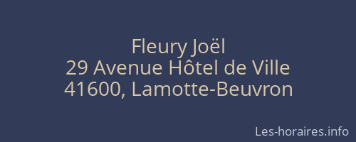 Fleury Joël