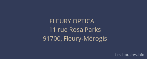 FLEURY OPTICAL