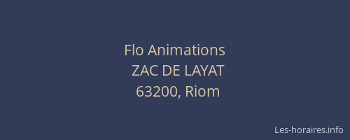 Flo Animations