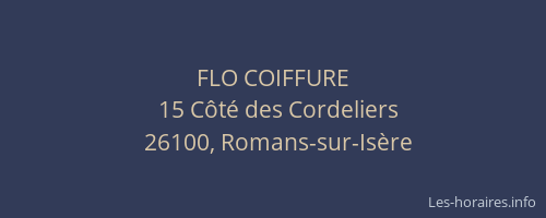 FLO COIFFURE