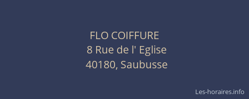 FLO COIFFURE