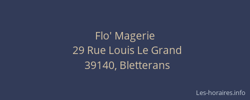 Flo' Magerie