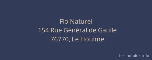 Flo'Naturel