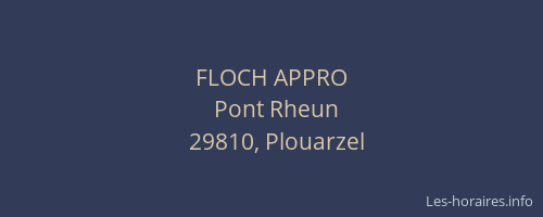 FLOCH APPRO