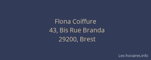 Flona Coiffure