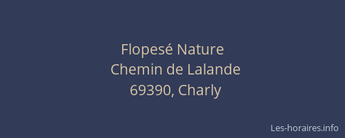 Flopesé Nature