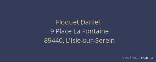 Floquet Daniel