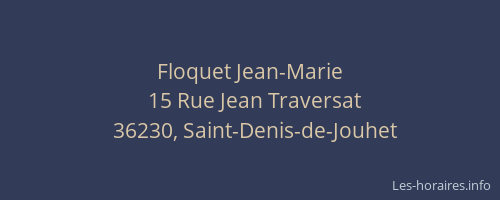 Floquet Jean-Marie