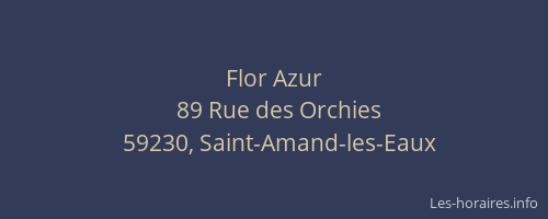 Flor Azur