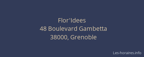 Flor'Idees