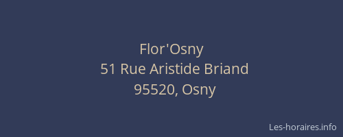 Flor'Osny