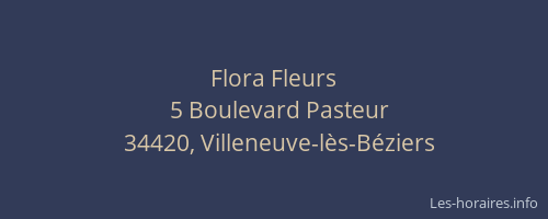 Flora Fleurs