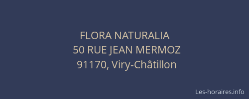 FLORA NATURALIA