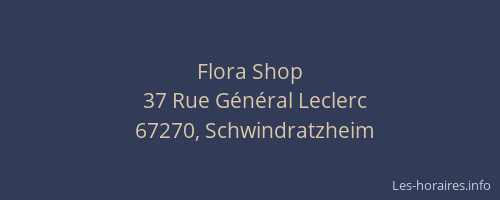 Flora Shop
