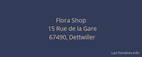 Flora Shop