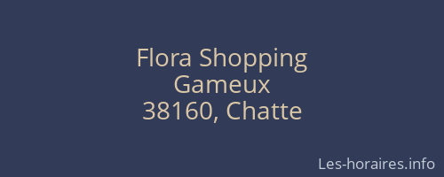 Flora Shopping