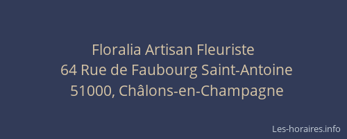 Floralia Artisan Fleuriste