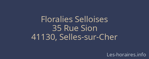 Floralies Selloises