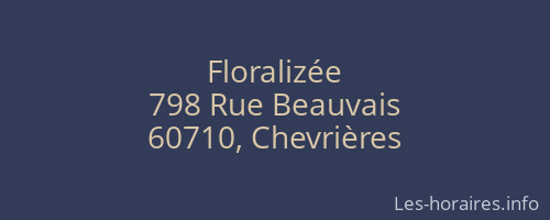 Floralizée