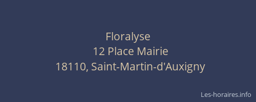 Floralyse