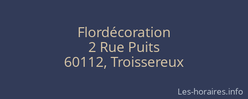 Flordécoration
