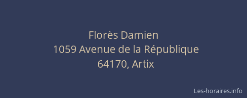 Florès Damien