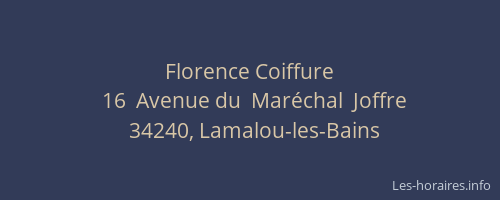 Florence Coiffure