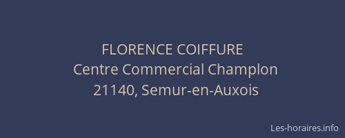 FLORENCE COIFFURE