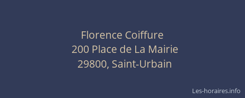 Florence Coiffure