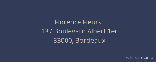 Florence Fleurs