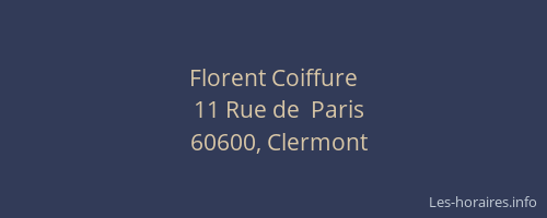 Florent Coiffure