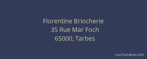 Florentine Briocherie